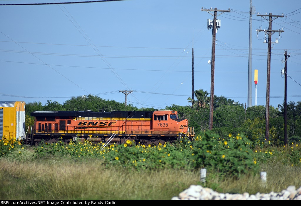 BNSF 7635 West 